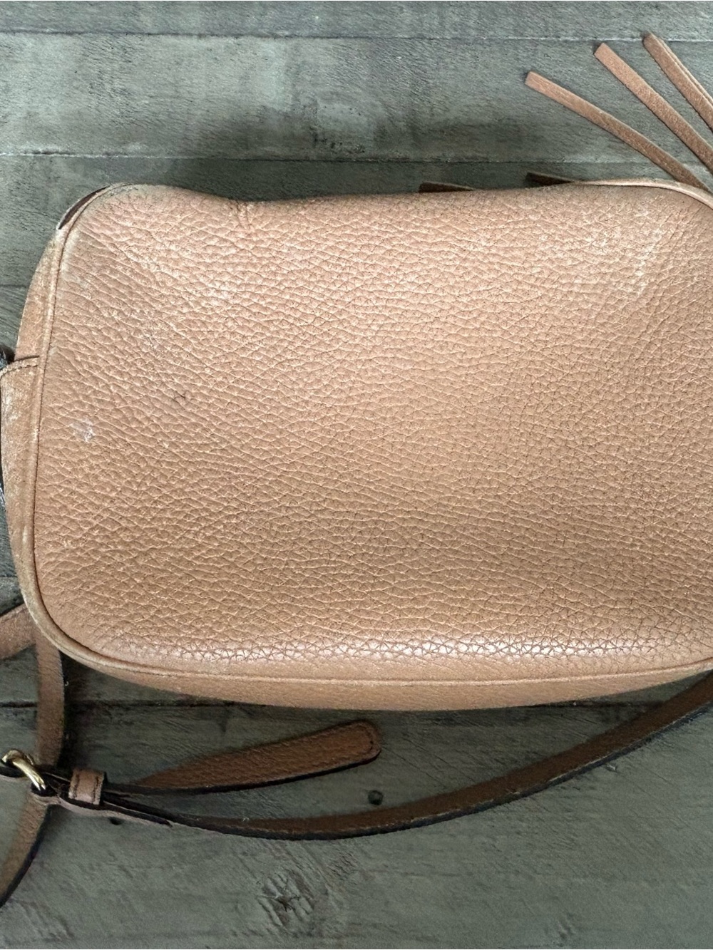 Gucci Peach-Tone Soho Disco Crossbody with Tassel *price firm* - Picture 2 of 14